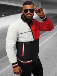 Ανδρικό χειμερινό μπουφάν μαύρο OZONEE JS/84M3003/392