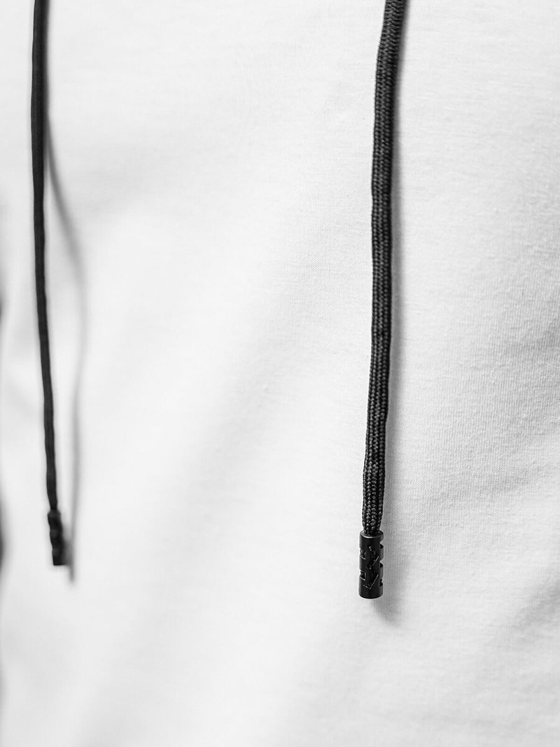 Ανδρικό μπλουζάκι λευκό OZONEE JS/8T955/1