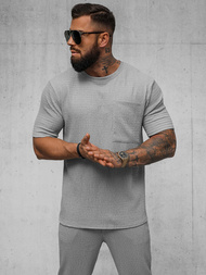 Ανδρικό μπλουζάκι Γκρί OZONEE O/Y960T