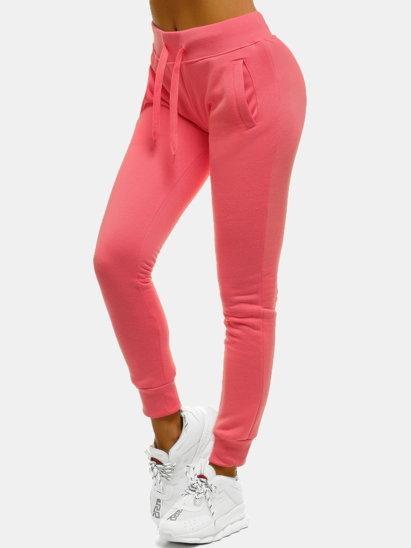 Γυναικείο παντελόνι φόρμας κοράλλι OZONEE JS/CK01/37