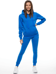 Γυναικείο παντελόνι φόρμας μπλε OZONEE JS/CK01