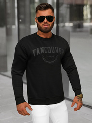 Ανδρικό Φούτερ μαύρο OZONEE JS/8B1363/3