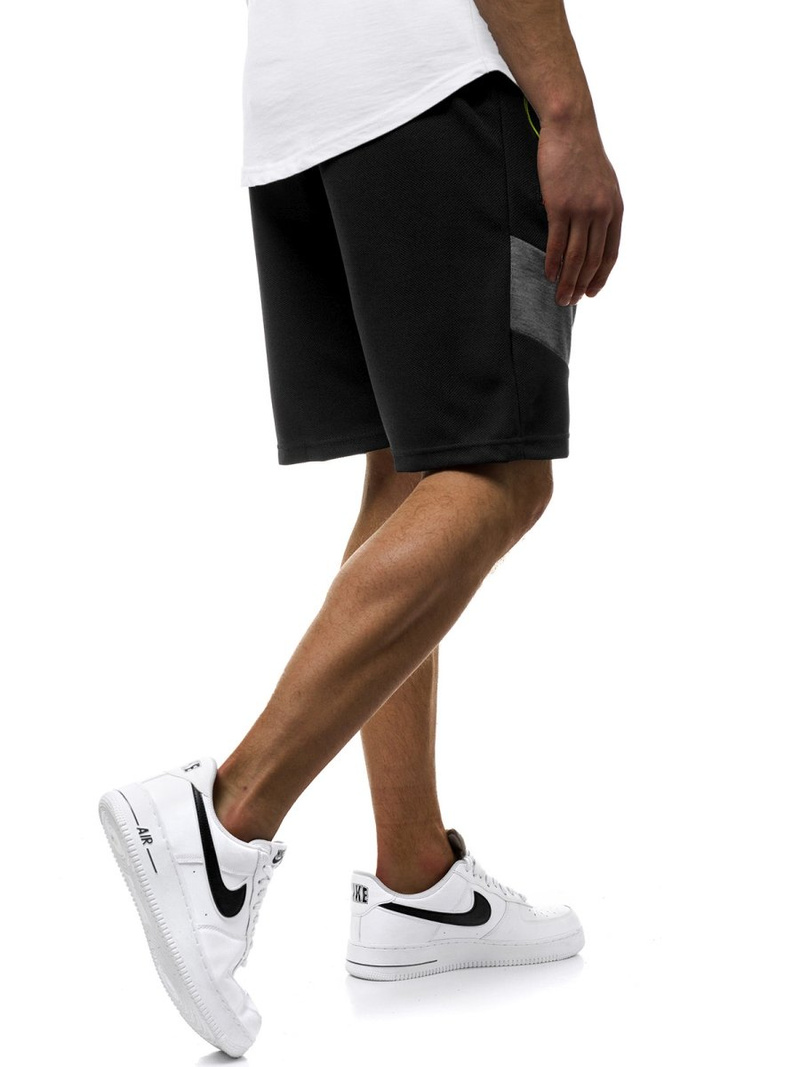 Ανδρικό σόρτς μαύρο OZONEE JS/KS2515