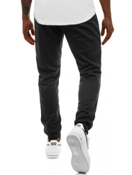 Ανδρικό παντελόνι φόρμας μαύρο OZONEE JS/JZ11015