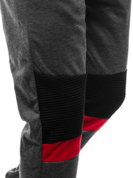 Ανδρικό παντελόνι φόρμας γραφίτη OZONEE JS/JZ11016