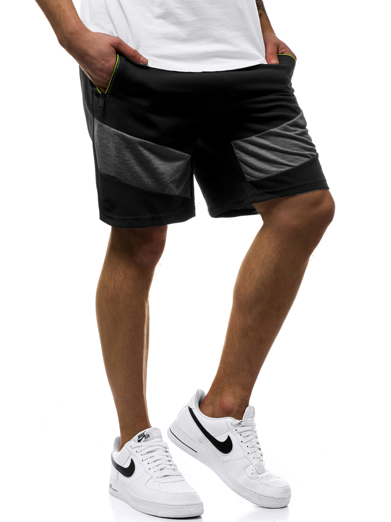 Ανδρικό σόρτς μαύρο OZONEE JS/KS2515