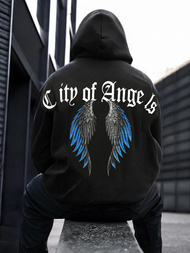 Ανδρικό Φούτερ με Κουκούλα μαύρο OZONEE JS/21B1901/3