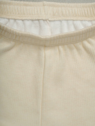 Γυναικείο παντελόνι eκρού OZONEE JS/92K526/155