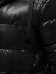 Ανδρικό χειμερινό μπουφάν μαύρη OZONEE O/M3205Z