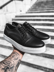 Ανδρικά Sneakers μαύρο OZONEE O/KN050