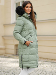 Γυναικείο μπουφάν mέντα OZONEE O/W377Z