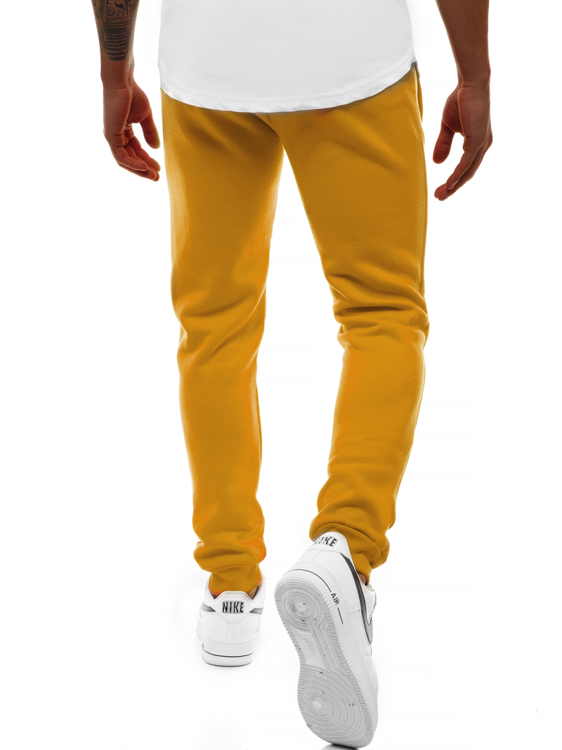 Ανδρικό παντελόνι φόρμας κάμελ MEN/CK01