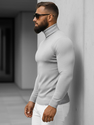 Ανδρικό πουλόβερ Γκρί OZONEE NB/MMB600/2