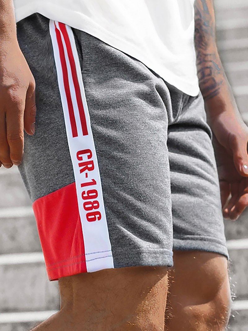 Ανδρικό σόρτς γραφίτη OZONEE JS/KS2501