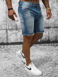 Ανδρικό σόρτς τζιν μπλε OZONEE NB/MP0264BC