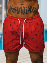 Ανδρικό μαγιό kόκκινο OZONEE O/MTK3218