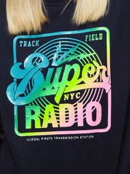 Γυναικείο φούτερ ναυτικό μπλε OZONEE JS/KSW1008