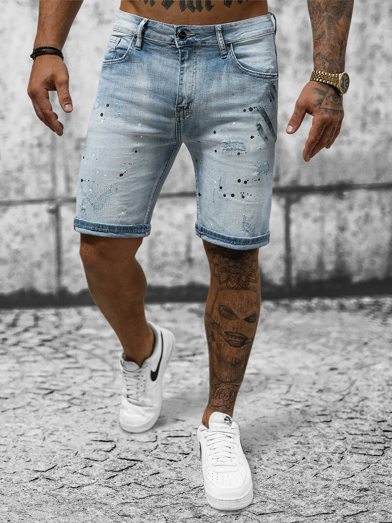 Ανδρικό σόρτς τζιν Γαλάζιο OZONEE NB/MP0262BC