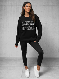 φούτερ μαύρο OZONEE O/SWE23055