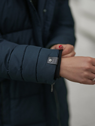 Γυναικείο μπουφάν ναυτικό μπλε OZONEE O/W377