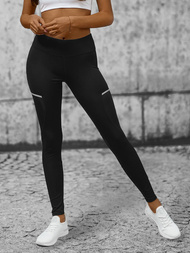 Γυναικείο κολάν μαύρο OZONEE O/YY9260