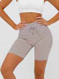 Κοντό μαύρο γυναικείο μόκα OZONEE JS/XY24026S