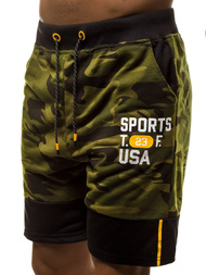 Ανδρικό σόρτς πράσινο OZONEE JS/KK300158