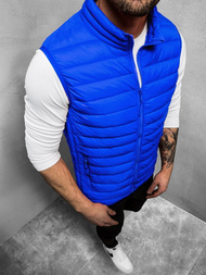 Ανδρικό αμάνικο μπουφάν μπλε OZONEE JS/LY32Z