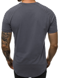 Ανδρικό μπλουζάκι γραφίτη OZONEE O/1256