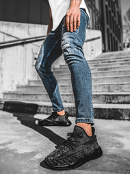 Ανδρικά Sneakers μαύρο OZONEE O/503