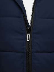 Ανδρικό αμάνικο μπουφάν ναυτικό μπλε OZONEE JS/84M3028/215