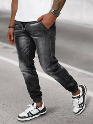 Ανδρικό παντελόνι jogger mαύρος OZONEE NB/MP0115N