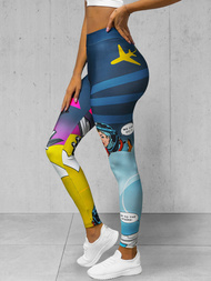 Γυναικείο κολάν πολύχρωμο OZONEE O/20938Z