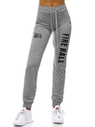 Γυναικείο παντελόνι φόρμας γκρι OZONEE O/82053