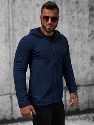 Ανδρικό χειμερινό μπουφάν ναυτικό μπλε OZONEE JS/HM144/4