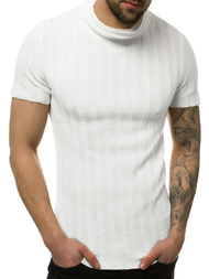 Ανδρικό μπλουζάκι λευκό OZONEE L/2294