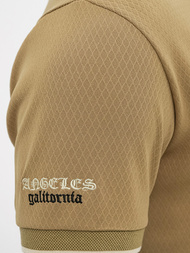 Ανδρική μπλούζα polo Σκούρο μπεζ OZONEE O/YN2/575