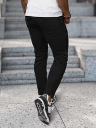 Ανδρικό τζιν παντελόνι mαύρος OZONEE NB/MP0087N