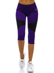 Γυναικείο κοντό κολάν μοβ OZONEE X/1254