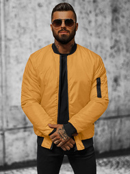 Ανδρικό μπουφάν kαμήλα OZONEE JS/AK95Z