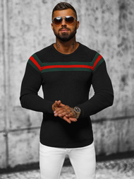 Ανδρικό πουλόβερ μαύρο OZONEE L/2457Z