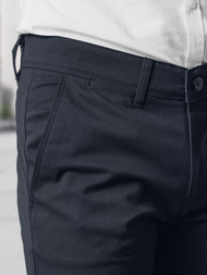 Ανδρικό παντελόνι chino ναυτικό μπλε OZONEE V/5100