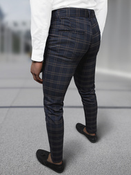 Ανδρικό παντελόνι chino ναυτικό μπλε OZONEE DJ/5632