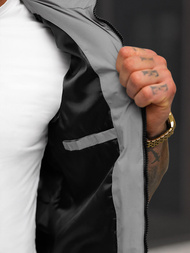 Ανδρικό αμάνικο μπουφάν Γκρί OZONEE JS/31M5065/128