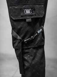 Ανδρικό παντελόνι φόρμας mαύρος OZONEE O/PS6021