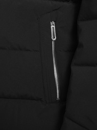 Ανδρικό μπουφάν mαύρος OZONEE JS/31M5077/392