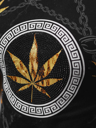 Ανδρικό σετ φόρμας μαύρο OZONEE O/HM757Z