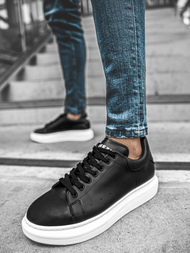 Ανδρικά Sneakers μαύρο OZONEE B/2051