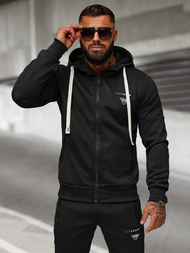 Ανδρικό σετ φόρμας μαύρο OZONEE O/LN11760