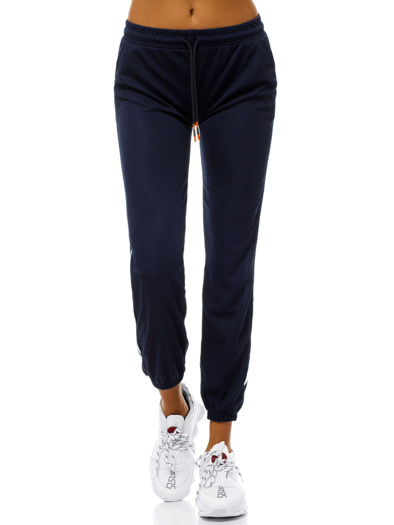 Γυναικείο παντελόνι φόρμας ναυτικό μπλε OZONEE JS/1020/D4